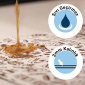 Valerine Life Kahve Makinesi Matı Su Geçirmez Kaymaz Yıkanabilir Çaycı, Çay Espresso Makinesi Pad 35x45cm 27240112 - 6