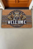 Valerine Life Kaplan Figürlü Welcome Kapı Önü Paspası 45x70cm thumbnail 6