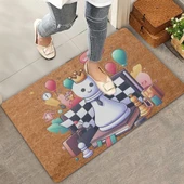 Valerine Life Satrançlı Welcome Kapı Önü Paspası 45x70cm - 1