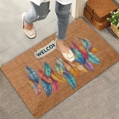 Valerine Life Sarkaç Tüyler Welcome Kapı Önü Paspası 45x70cm - 1