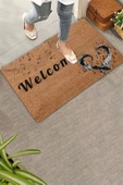 Valerine Life Müzik Aşkı Welcome Kapı Önü Paspası 45x70cm thumbnail 1