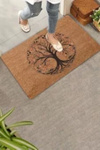 Valerine Life Vintage Ceviz Ağacı Kapı Önü Paspası 45x70cm thumbnail 1