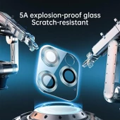 Joyroom JR-PF687 iPhone 12 Renkli Kamera Lens Koruyucu thumbnail 2