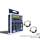 NİKEN H7 TOUAREG/OCTAVIA OLD(L17 Led xenon montaj aparatı adaptörü - 1