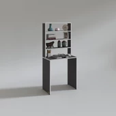 Kenzlife bilgisayar çalışma masası hamilton70 gri ofis sekreter laptop thumbnail 3