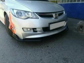 AUTOGP Honda civic fd6 uyumlu mugen rr ön tampon altı lip 2006 / 2011 thumbnail 2