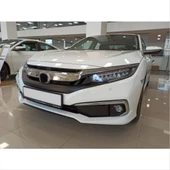 AUTOGP Honda civic fc5 uyumlu ön sis kaşı krom 2019+ makyajlı - 3