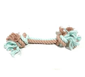 Ehlipet Köpekler için Düğümlü Stres İpi Oyuncak (Halat 2MK) 25 cm - 1