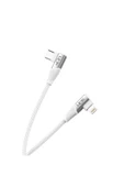 K596 27w Type-c - Lightning 90 Derece Data/şarj Kablosu 1.5mt - 1