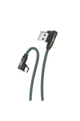 K592 Safe Micro Usb 90 Derece Gamer Oyuncular Için Şarj Kablosu - 5