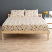 Soley | Liberty | %100 Pamuklu Çift Kişilik 180 x 200 Lastikli Çarşaf Seti - 4