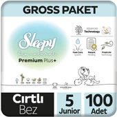 Sleepy Bio Natural Premium Plus Gross Paket Bebek Bezi 5 Numara Junior 100 Adet - 1