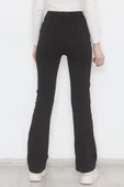 Cepsiz İspanyol Paça Kot Pantolon Siyah - 12606.1431. - 10