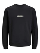 Jack&Jones Oversize Erkek Sweatshirt - Minimalist Günlük Stil - 4