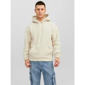 Jack&Jones Erkek Oversize Kapüşonlu Sweatshirt - Rahat ve Şık - 2