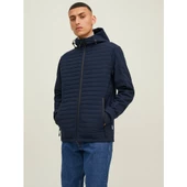 Jack&Jones Minimalist Kapüşonlu Erkek Mont - Günlük Stil - 1