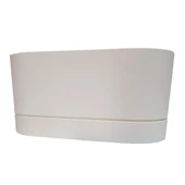 Poliwork Begonya Tabaklı Renkli Plastik Balkon Saksısı 30 cm - 4