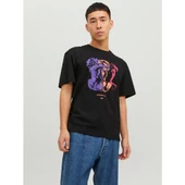 Jack&Jones Oversize Erkek T-Shirt - Minimalist Tasarım - Günlük Kullanım thumbnail 7