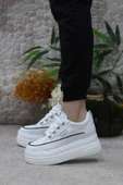 M.P 241 1664 Premıum Rahat Orijinal Ürün Kalın Taban Sneaker Kadın Ayakkabı thumbnail 9