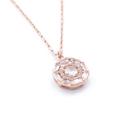 Rose Zirkon Taşlı Gümüş Kolye GK-333 thumbnail 4