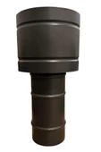 BACA KALKANI / ÇAP: 13 CM / MAT SİYAH EMAYE / BABA'S STOVE - 4
