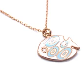 Balık Rose Gümüş Kolye GK-221 thumbnail 2