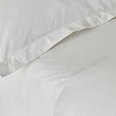 Karaca Home Back to Basic %100 Pamuk King Size Nevresim Takımı Beyaz - 3