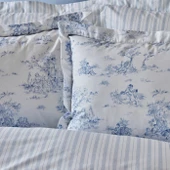 Karaca Home Parisien Çift Kişilik Percale Nevresim Takımı Mavi - 5