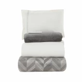 Karaca Home Celeste 8 Parça Çeyiz Seti Antrasit thumbnail 8