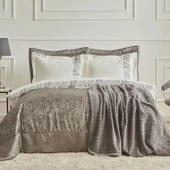 Karaca Home Andrea 8 Parça Çeyiz Seti Antrasit thumbnail 1