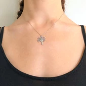 Hayat Ağacı Kadın Gümüş Kolye GK-200 thumbnail 1