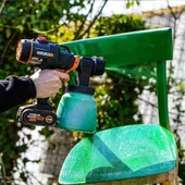 WORX WX020.9 20Volt Kömürsüz Devir Ayarlı Boya Tabancası + 4 Parça Yedek Nozul/Meme (Akü Dahil Değildir) - 8