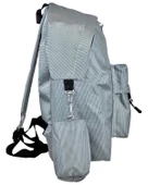 Yuga Kanvas Sırt Çantası Gri Çizgili thumbnail 2