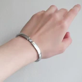 Çelik Kelepçe Bileklik Tektaş Model BLZ-460 thumbnail 4