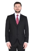 Cengiz İnler Kruvaze Yelekli Slimfit Düz Erkek Takım Elbise - 12