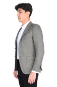 Cengiz İnler Kırlangıç Desenli Yaka Slim Erkek Ceket - 6
