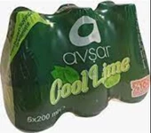 Avşar Cool Lime Nane Limon Aromalı Maden Suyu 200 Ml X 6 Adet - 1
