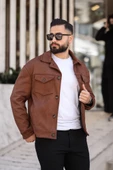 ERKEK BAHARLIK SÜET CEKET - 8