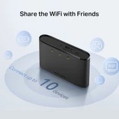 Mercusys MT110 4G LTE Şarjlı 2200mAh Batarya Wİ-Fİ 10 Kullanıcılı Taşınabilir Modem - 5