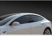 TESLA Model 3 ABS Krom Cam Rüzgarlık OEM (Made in Korea) - 3