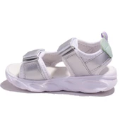 Vicco 321F24Y204 Hilda Beyaz Ortopedik Günlük Işıklı Kız Çocuk Spor Sandalet - 3