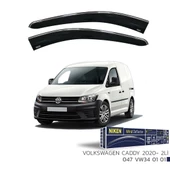 VW Caddy 2020 ve Sonrası  Kromlu Cam Rüzgarlığı 2'li thumbnail 1