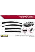 Honda Crv 2012-2018 Kromlu Cam Rüzgarlığı - 1