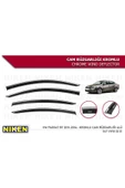 Volkswagen Passat B7 2010-2014 Kromlu Cam Rüzgarlığı - 1
