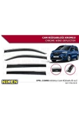 Opel Combo 2017-2019 Kromlu Cam Rüzgarlığı - 1