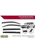 VW Golf 6 2009-2013 Kromlu Cam Rüzgarlığı - 1