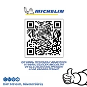 Michelin Rainforce™ MCR350 35CM 1 Adet Universal Telli Hibrit Arka Silecek - 9