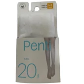 Penti Kız Çocuk Stil Desenli Külotlu Çorap 20 Denye - 3
