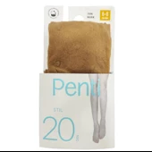 Penti Kız Çocuk Stil Desenli Külotlu Çorap 20 Denye - 4