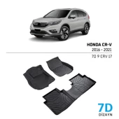 Honda CR-V 2016-2021 7D Havuzlu Paspas - 1